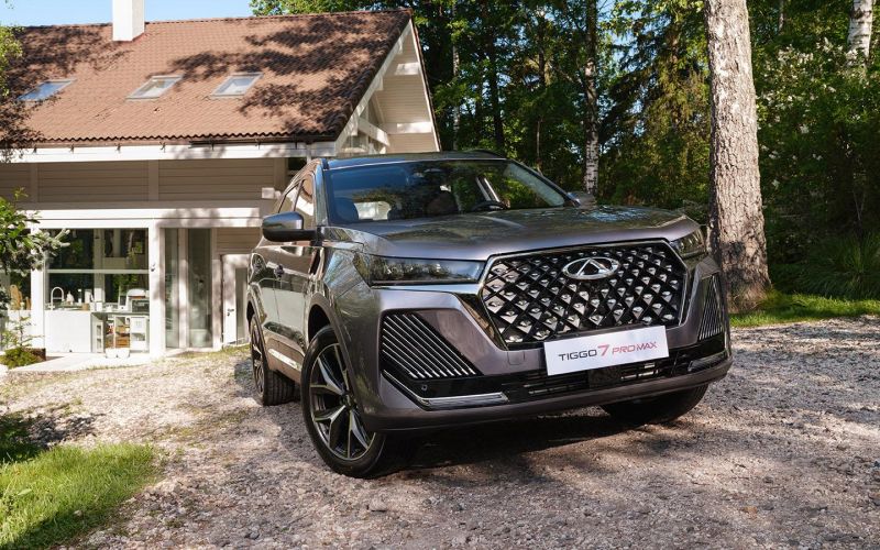 Chery показала фотографии обновленного кроссовера Tiggo 7 Pro Max