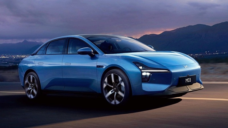 Xpeng Motors представляет первую модель новой серии Mona — бюджетный седан M03