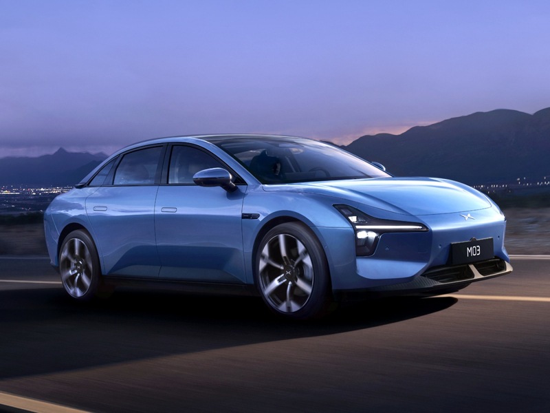 Xpeng Motors представляет первую модель новой серии Mona — бюджетный седан M03