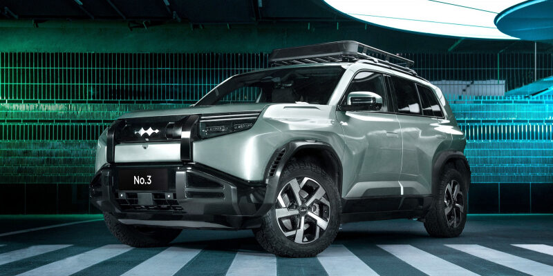 Кроссовер FangChengBao Leopard 3 от BYD показался в серийном виде: три образа на выбор