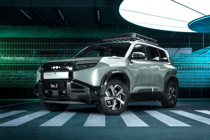 Кроссовер BYD Fangchengbao Leopard 3 представлен в серийном виде: три изображения на выбор