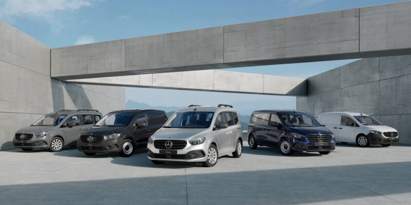 Mercedes-Benz расширил линейку за счёт длиннобазных версий Citan и EQT