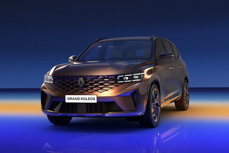 Renault Grand Koleos представил: кроссовер на базе Geely Monjaro