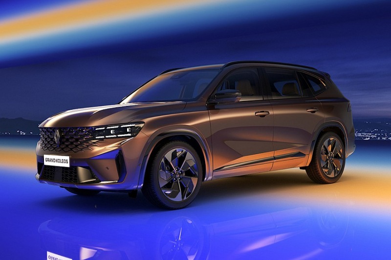 Renault Grand Koleos представил: кроссовер на базе Geely Monjaro