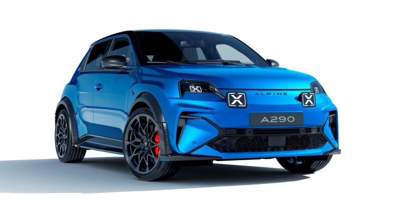 Серийный хот-хэтч Alpine A290: классный дизайн, скромная батарея и максимум 220 л.с.