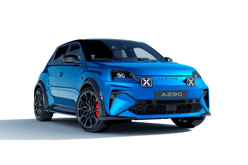 Серийный хот-хэтч Alpine A290: крутой дизайн, скромный аккумулятор и мощность до 220 лошадиных сил.
