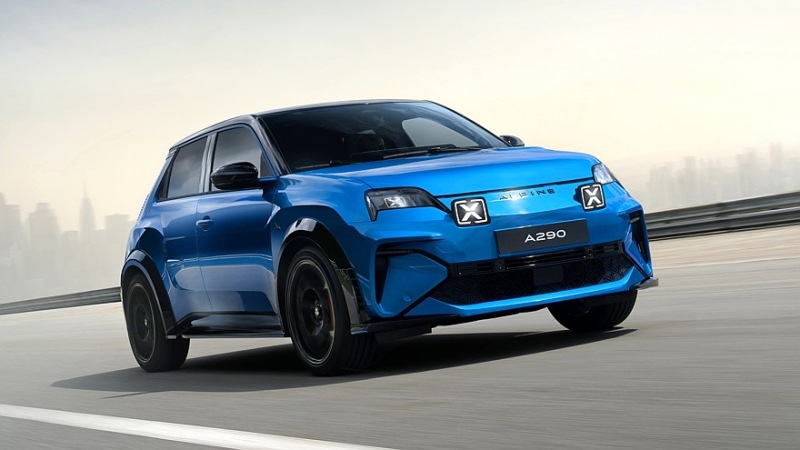Серийный хот-хэтч Alpine A290: крутой дизайн, скромный аккумулятор и мощность до 220 лошадиных сил.