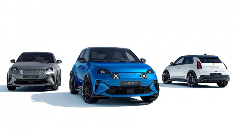 Серийный хот-хэтч Alpine A290: крутой дизайн, скромный аккумулятор и мощность до 220 лошадиных сил.