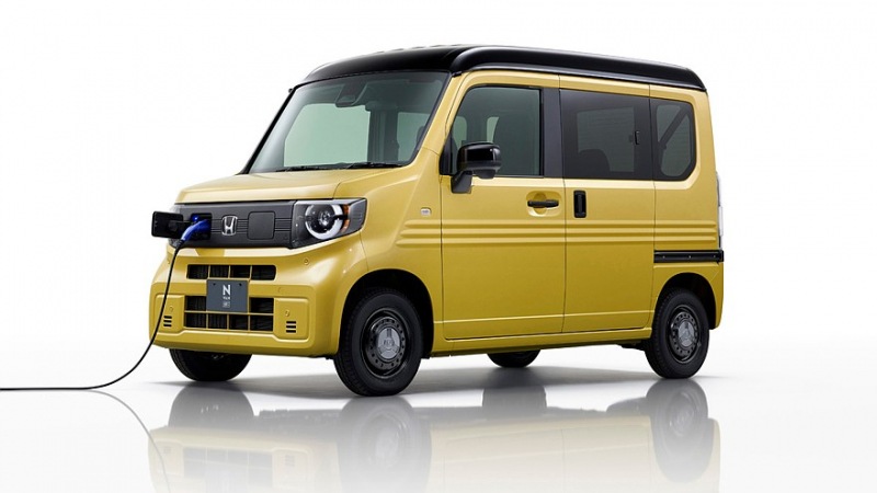 Кей-кар Honda N-Van теперь доступен в полностью электрической версии