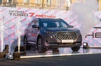 В России стартовали продажи новой версии кроссовера Chery Tiggo 7 PRO MAX