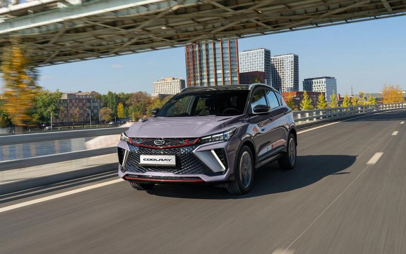 Цена Geely Coolray выросла на 15 000 песо с момента его запуска в России