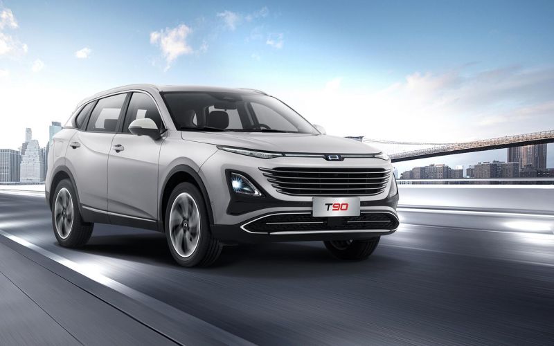 FAW сообщила, что кроссовер Besturn T90 дебютирует в России деталь