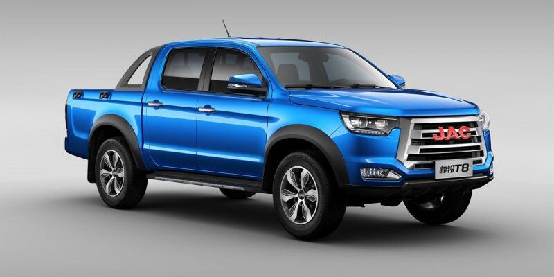 Пикап JAC T8 стал дороже на ₽179 тысяч за год продаж в России