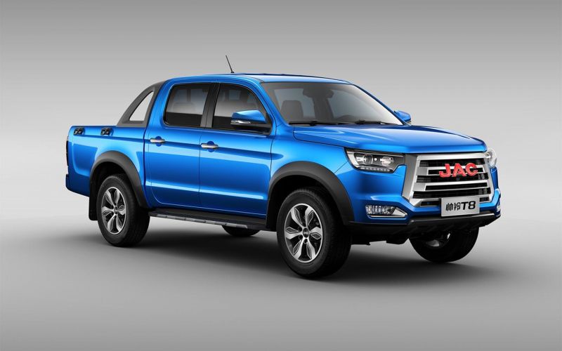 Цена пикапа JAC T8 в России ежегодно увеличивается на 179 000 фунтов
