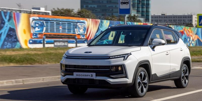 Кроссовер «Москвич 3» получит двухцветную окраску кузова