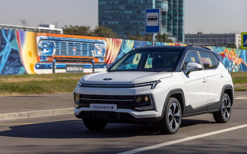 Кроссовер Москвич 3 выйдет в двухцветной окраске кузова