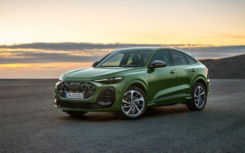 Audi представила новый купе-кроссовер Q5 Sportback без кожаного салона