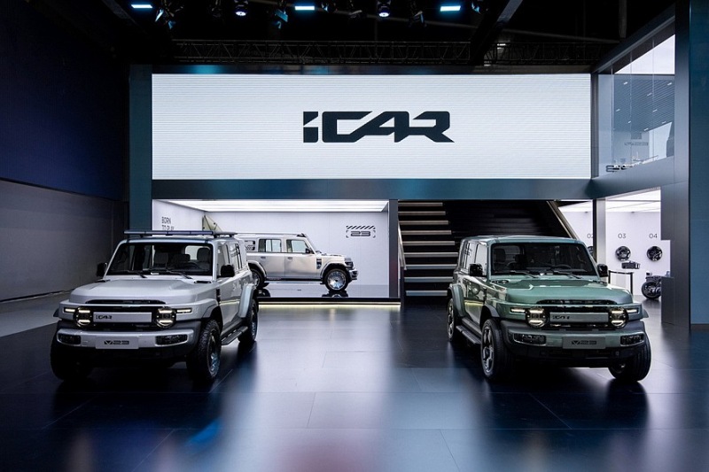 кроссовер Chery iCar V23 выходит на рынок по привлекательной цене