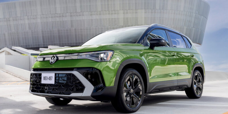 Ещё один рестайлинговый Volkswagen Taos: старый мотор и новая коробка