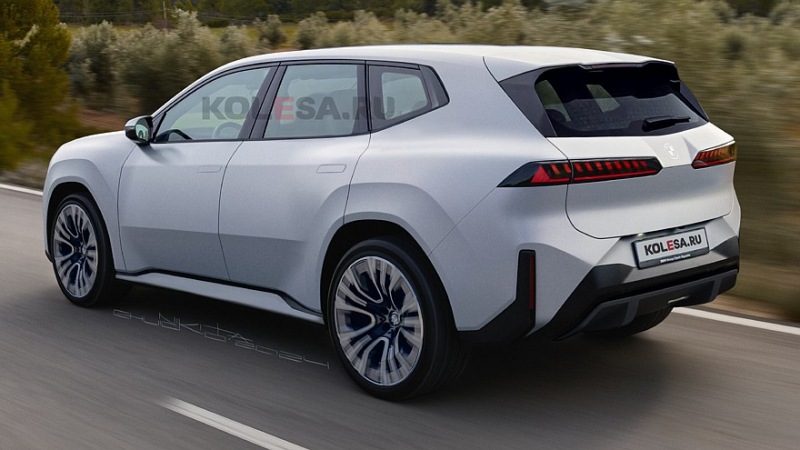 BMW iX3 нового поколения: первые изображения