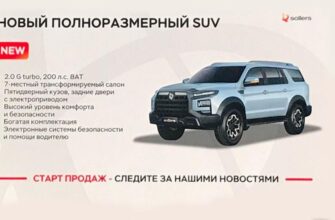 Sollers анонсировал новый внедорожник для России. Рама и семь мест