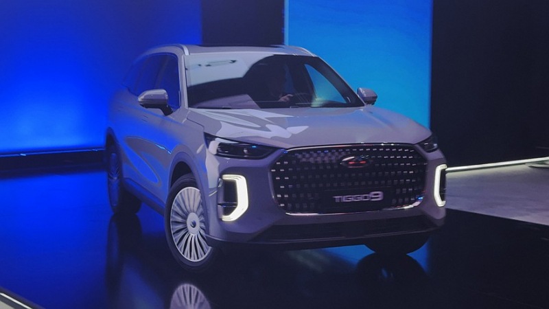 Chery Tiggo 9 запущен в России, цена известна
