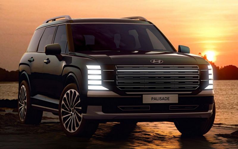 Hyundai Motor представляет новый 9-местный автомобиль Palisade как это будет выглядеть