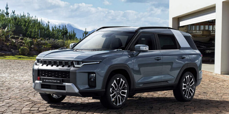 KGM Torres от бывшего SsangYong: подробности о кроссовере для России