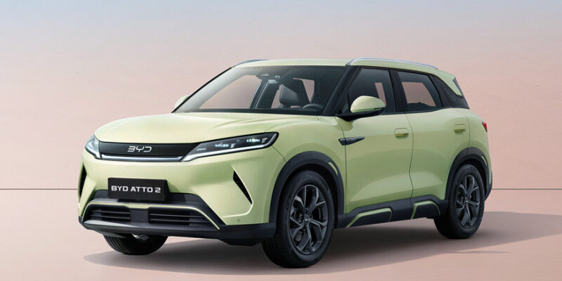 Кроссовер BYD Yuan Up приедет в Европу под новым именем
