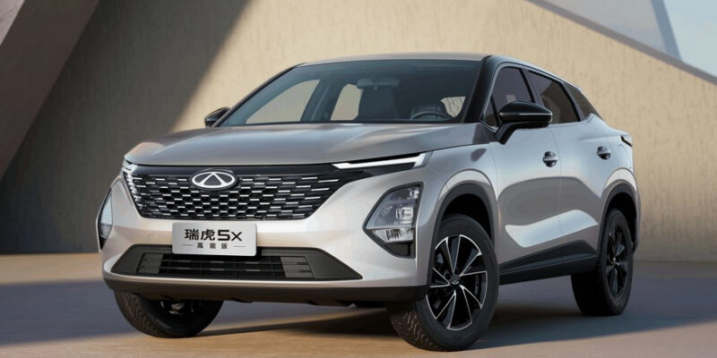 Кроссовер Omoda C5 превратился в Chery Tiggo 5x High Energy с другим дизайном