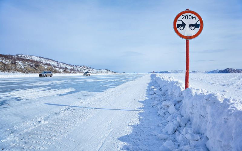 Можно ли ездить по льду? Меня оштрафуют