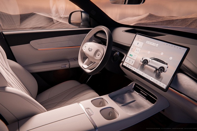 Новый кроссовер Changan Qiyuan C798: расшифровка салона