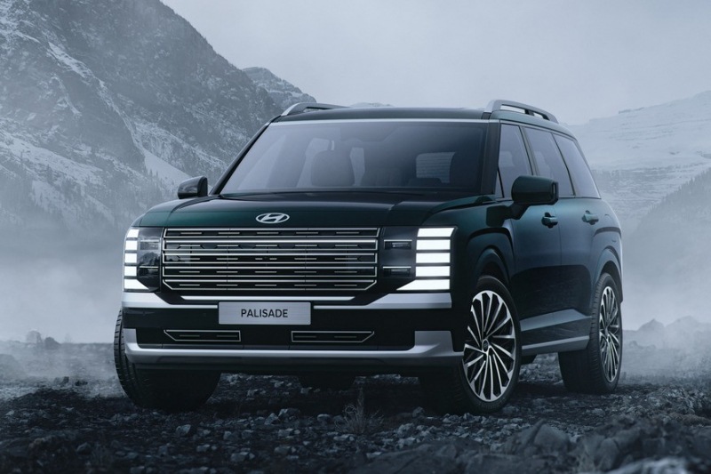 Расшифровка нового Palisade от Hyundai: прочный внешний вид и девятиместный салон
