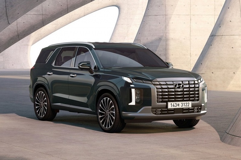 Расшифровка нового Palisade от Hyundai: прочный внешний вид и девятиместный салон