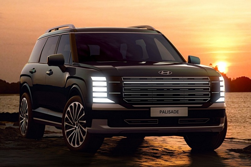 Расшифровка нового Palisade от Hyundai: прочный внешний вид и девятиместный салон