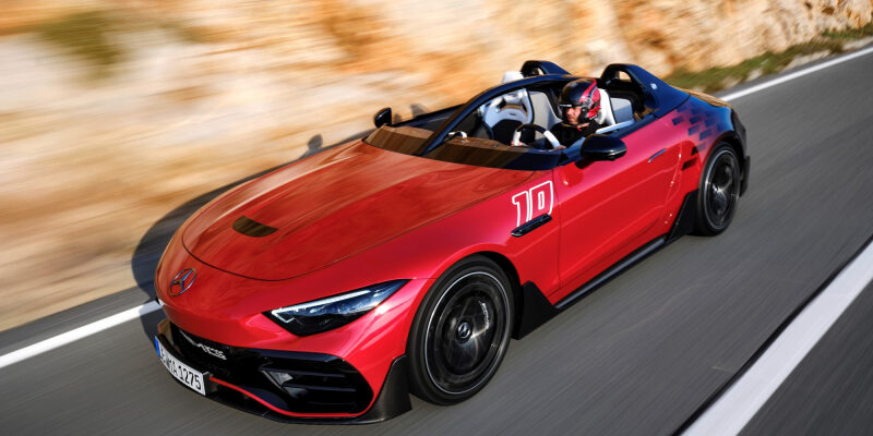 Серийный родстер Mercedes-AMG PureSpeed из линейки Mythos: быстро, шумно, дорого