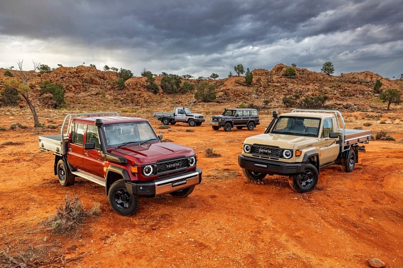 Toyota Land Cruiser 70 теряет двигатель V8 на ключевых рынках и получает новую версию с механической коробкой передач