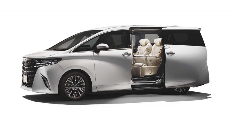 У минивэнов Toyota Alphard и Vellfire появились версии с PHEV-установкой
