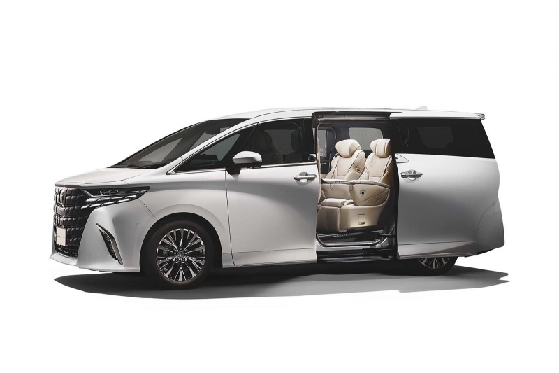Минивэны Toyota Alphard и Vellfire теперь доступны в версиях PHEV