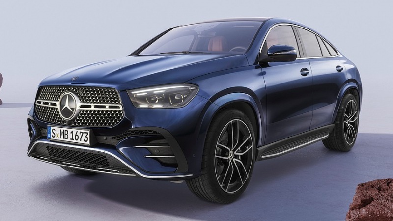 Второй редизайн Mercedes-Benz GLE Coupe: первые изображения