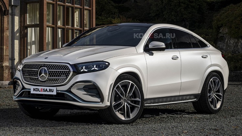 Второй редизайн Mercedes-Benz GLE Coupe: первые изображения