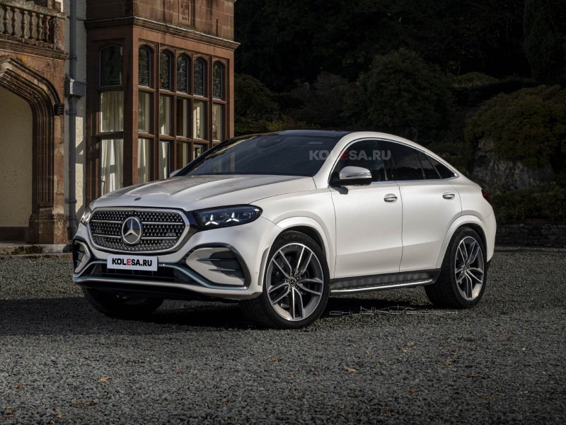 Второй редизайн Mercedes-Benz GLE Coupe: первые изображения