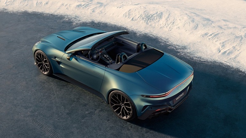 Aston Martin представляет родстер Vantage: технология, подобная купе, но всего на 60 кг тяжелее