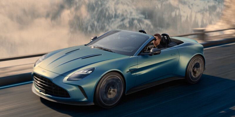 Aston Martin рассекретил родстер Vantage: техника, как у купе, а прибавка в весе – всего 60 кг