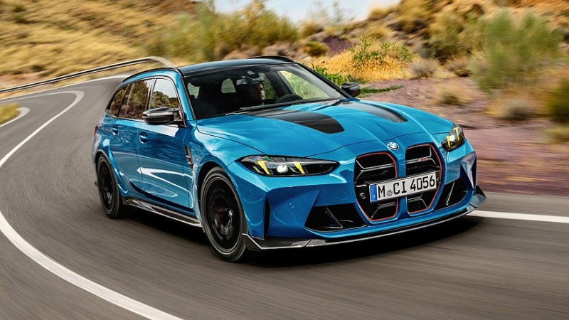 «Горячий» универсал BMW M3 CS: шестицилиндровый двигатель с двумя турбинами мощностью 550 лошадиных сил, разгон от 0 до 100 км/ч всего за 3,5 секунды