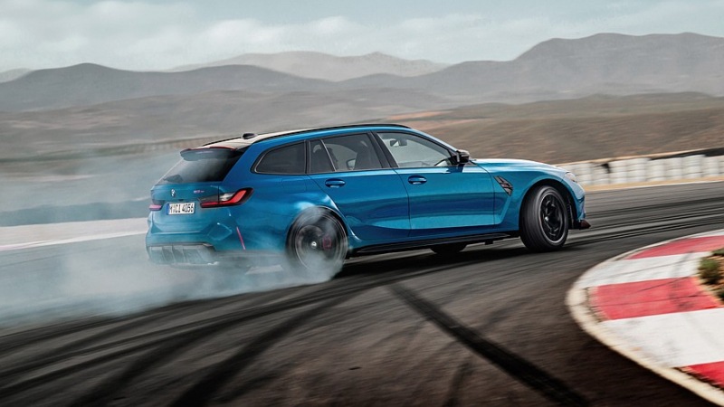 «Горячий» универсал BMW M3 CS: шестицилиндровый двигатель с двумя турбинами мощностью 550 лошадиных сил, разгон от 0 до 100 км/ч всего за 3,5 секунды