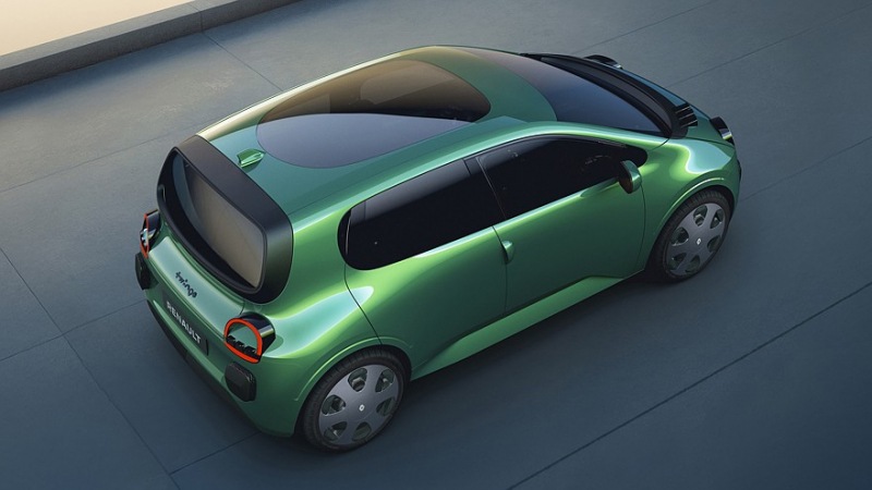 Хэтчбек Renault Twingo четвертого поколения предстал на новых фотографиях, салон расшифрован