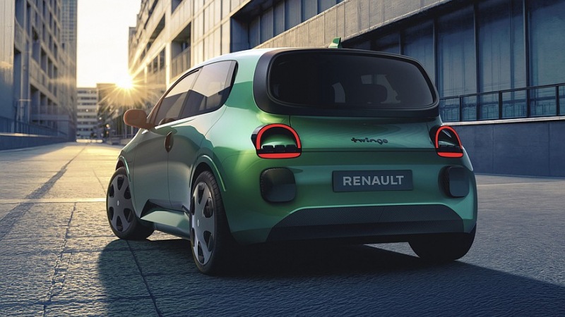 Хэтчбек Renault Twingo четвертого поколения предстал на новых фотографиях, салон расшифрован