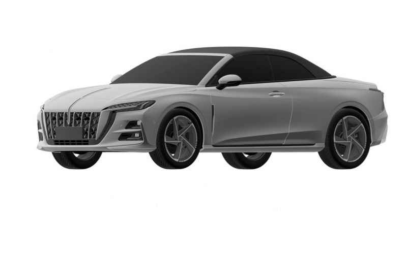 Hongqi запатентовал спортивный кабриолет как бы он выглядел