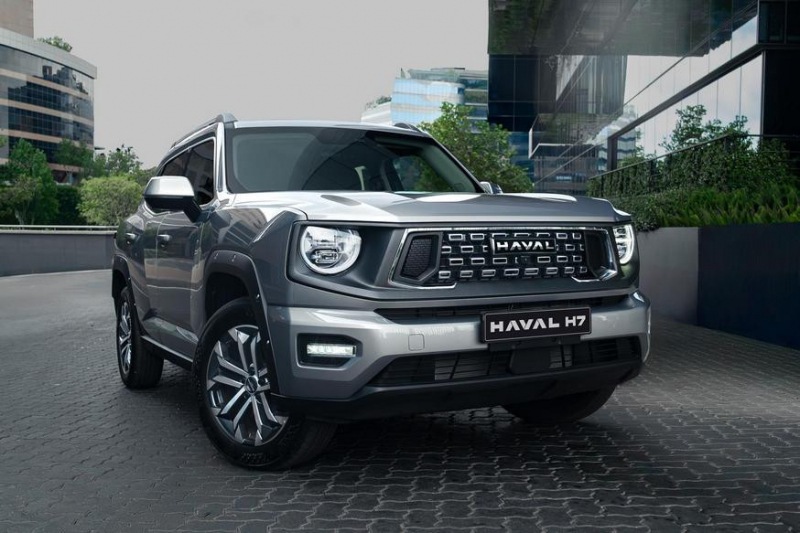 Кроссовер Haval H7, который скоро поступит в продажу в России, представили в другой стране